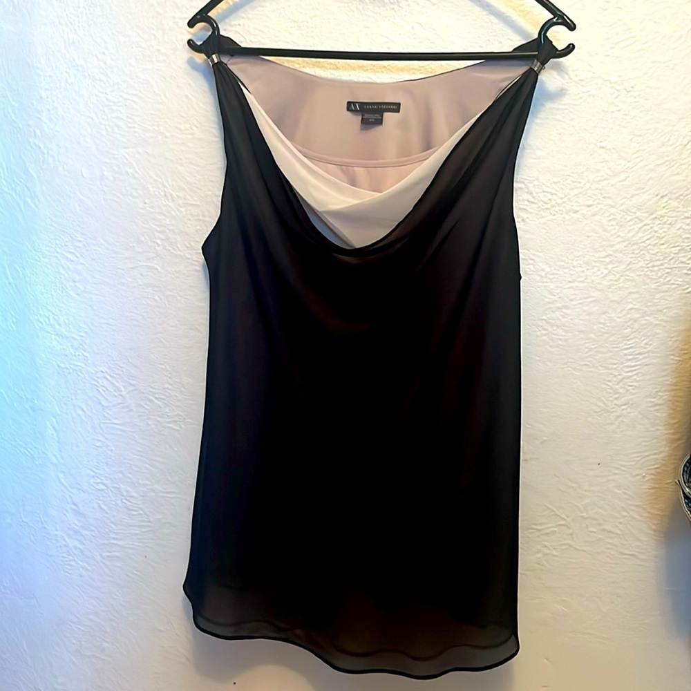 Armani Exchange y2k tank blouse